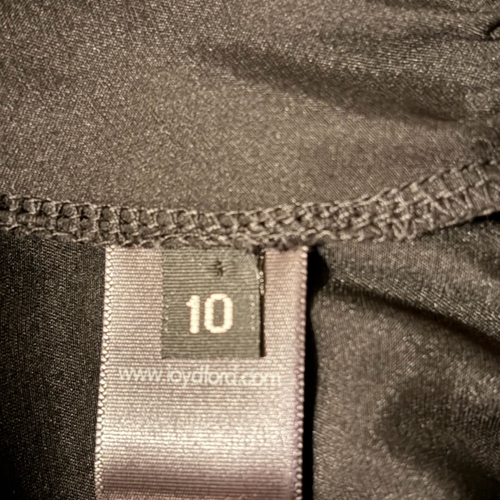 Lloyd/Ford Elegant Black Silk Women's Blouse - Picture 7 of 8